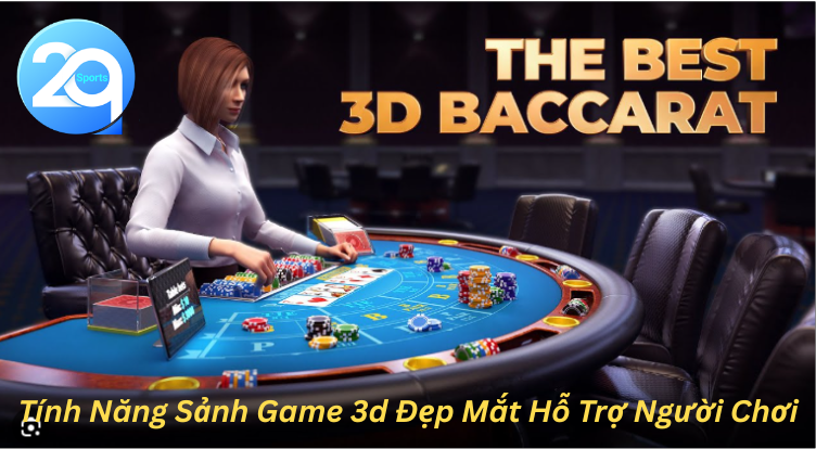Tính Năng Sảnh Game 3d Đẹp Mắt Hỗ Trợ Người Chơi